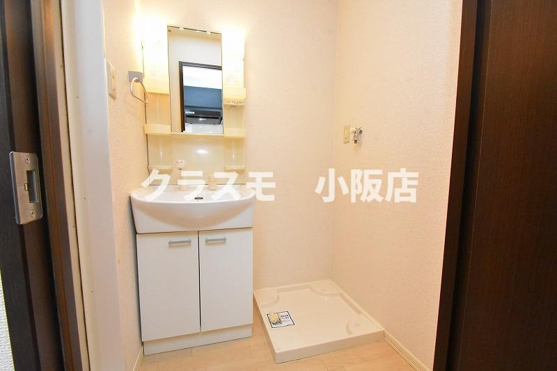 東大阪市高井田西１丁目の賃貸マンションの独立洗面台