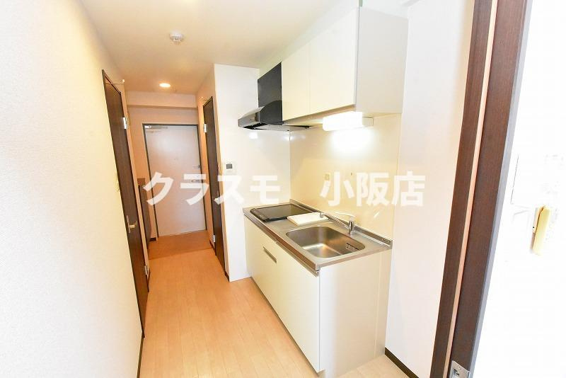 東大阪市高井田西１丁目の賃貸マンションのキッチン