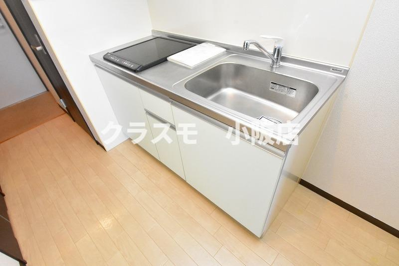 東大阪市高井田西１丁目の賃貸マンションのキッチン