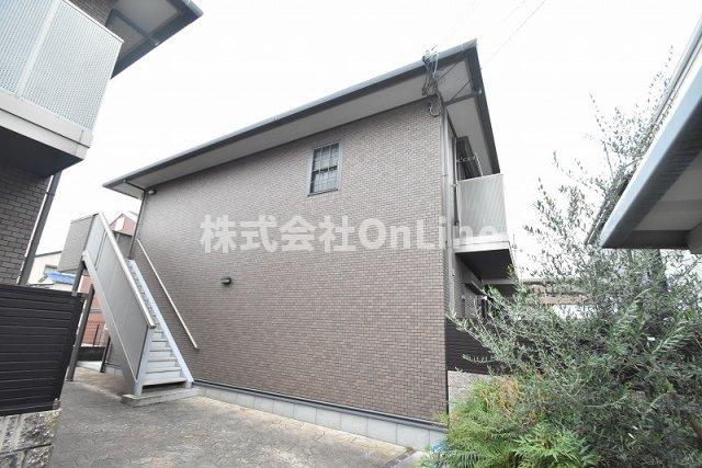 東大阪市花園東町２丁目のアパートの外観
