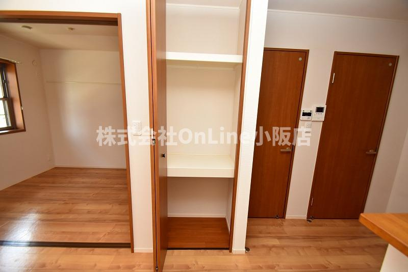 東大阪市西堤本通東２丁目のアパートの収納