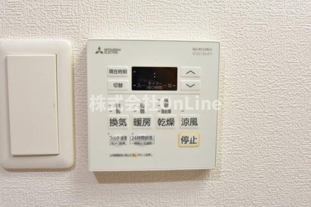東大阪市友井１丁目のアパートの設備