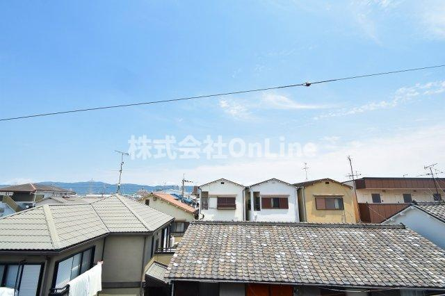 東大阪市友井１丁目のアパートの展望