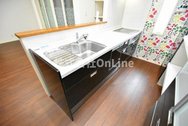 東大阪市菱江３丁目の一戸建てのキッチン