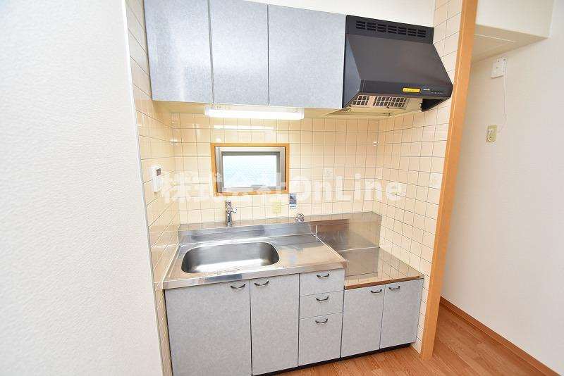 東大阪市小若江１丁目の賃貸マンションのキッチン
