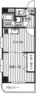 【間取り】 | ヴィラヒルトップ | 間取りです。