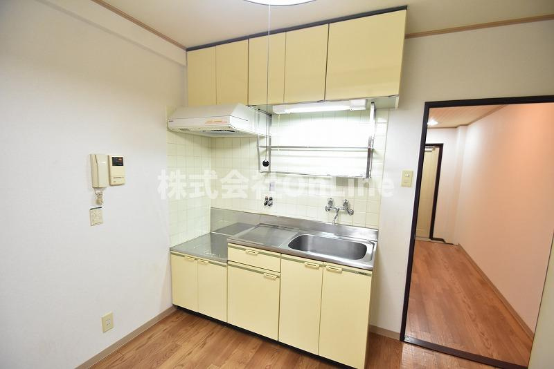 東大阪市長堂２丁目の賃貸マンションのキッチン