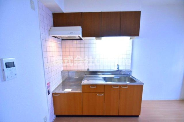 東大阪市長堂１丁目の賃貸マンションのキッチン