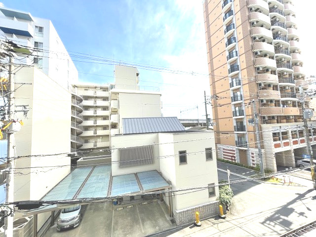 東大阪市足代新町の賃貸マンションの展望