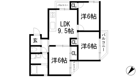 【間取り】