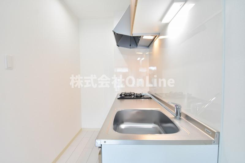 東大阪市高井田元町２丁目のアパートのキッチン