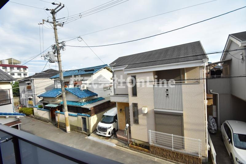 東大阪市高井田元町２丁目のアパートの展望