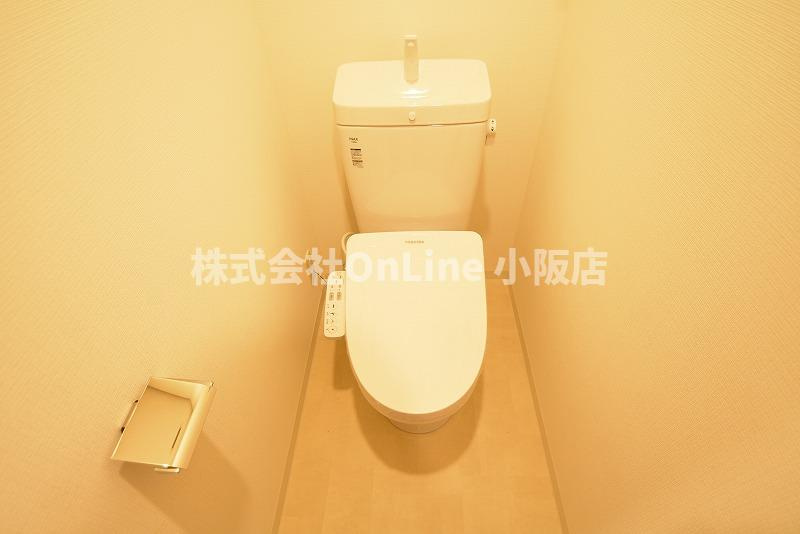 東大阪市中野南の賃貸マンションのトイレ