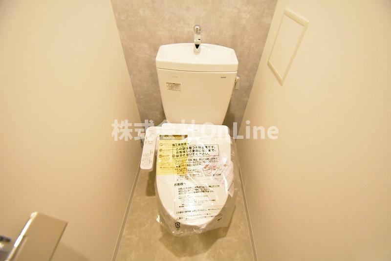 東大阪市横枕西の賃貸マンションのトイレ
