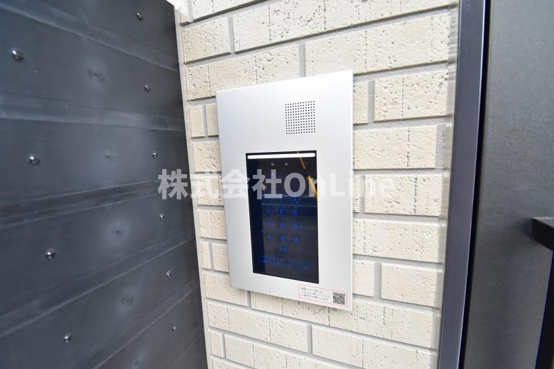 東大阪市荒本２丁目のアパートのセキュリティ