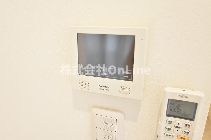 東大阪市花園東町１丁目のアパートのセキュリティ