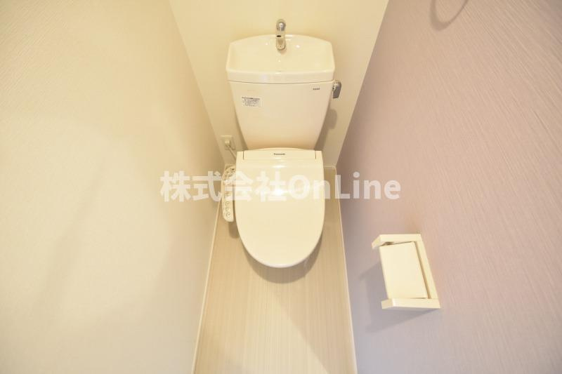 東大阪市横枕のアパートのトイレ