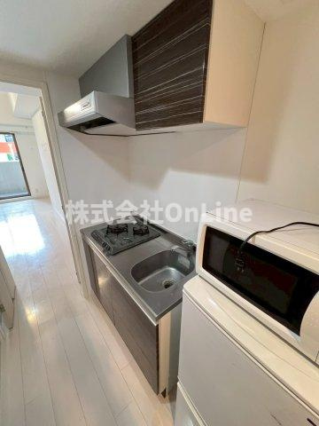 東大阪市長田西４丁目の賃貸マンションのキッチン