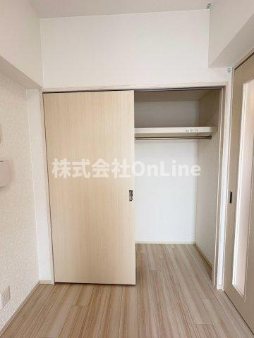 東大阪市長栄寺の賃貸マンションの収納
