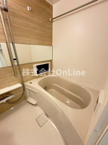東大阪市長栄寺の賃貸マンションの浴室