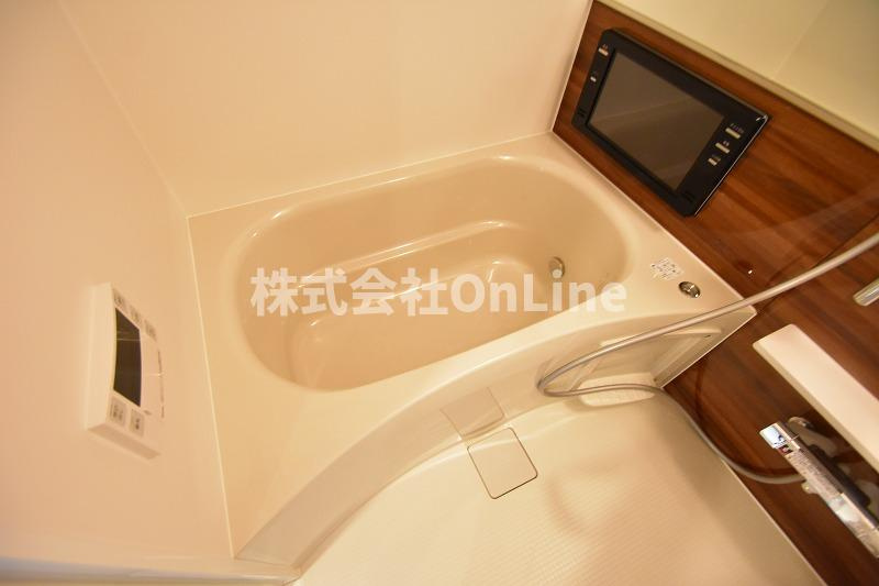東大阪市長栄寺の賃貸マンションの浴室