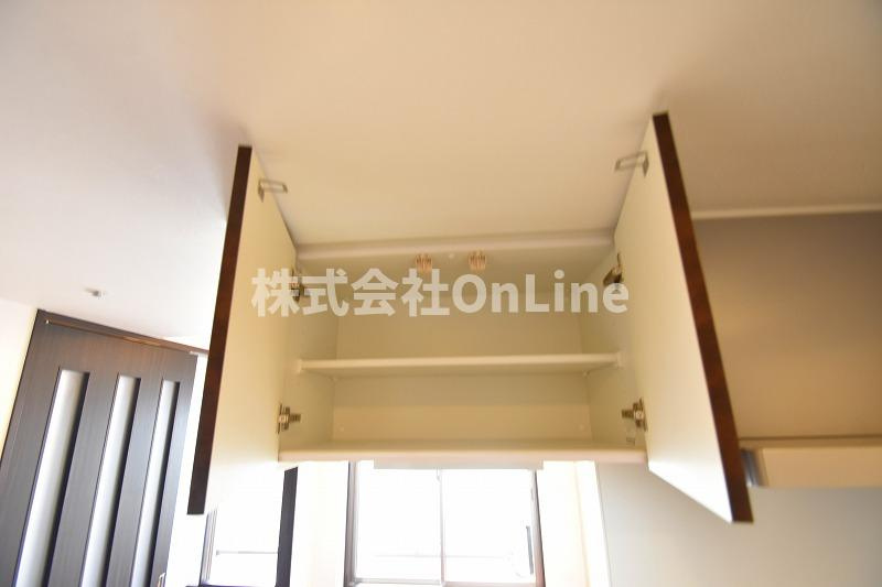 東大阪市長栄寺の賃貸マンションの収納