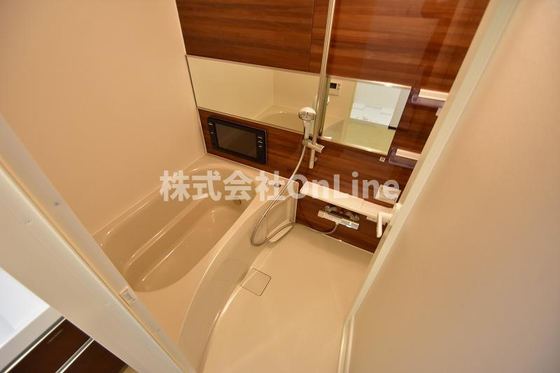 東大阪市長栄寺の賃貸マンションの浴室