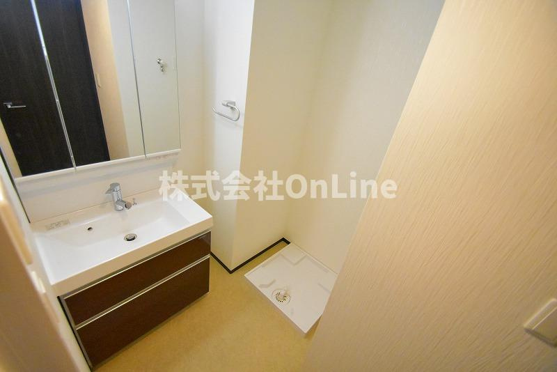 東大阪市下小阪５丁目の賃貸マンションの独立洗面台