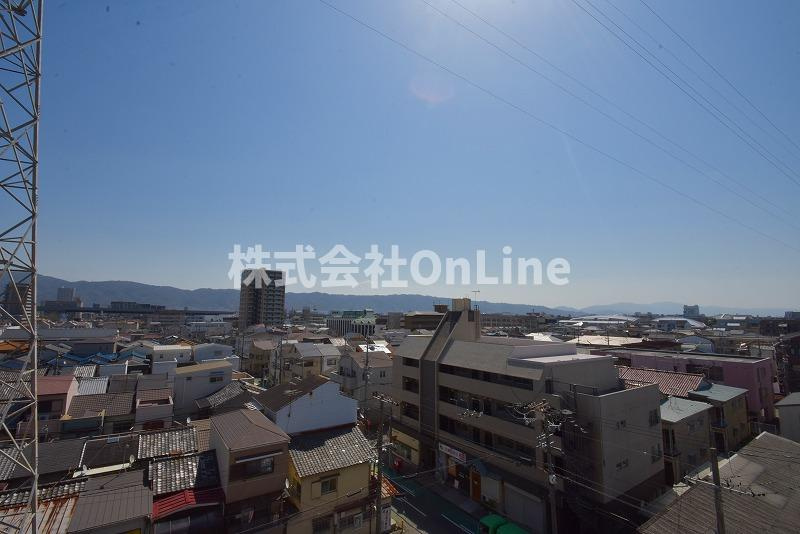 東大阪市下小阪５丁目の賃貸マンションの展望