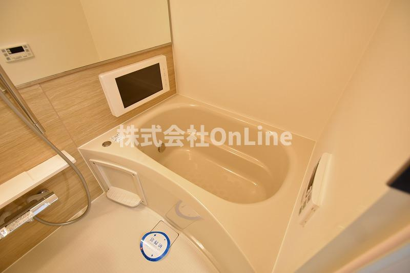 東大阪市足代北１丁目の賃貸マンションの浴室