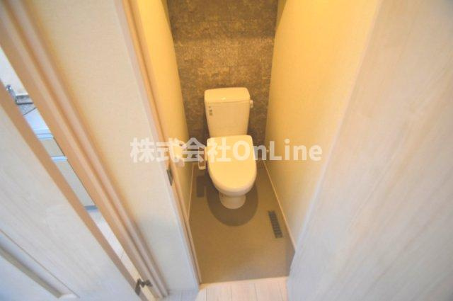 大阪市生野区小路東５丁目のアパートのトイレ
