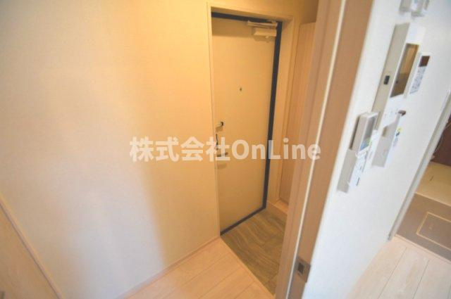 大阪市生野区小路東５丁目のアパートの玄関