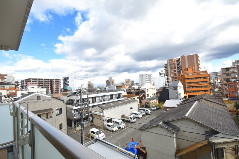 東大阪市足代北１丁目の賃貸マンションの展望