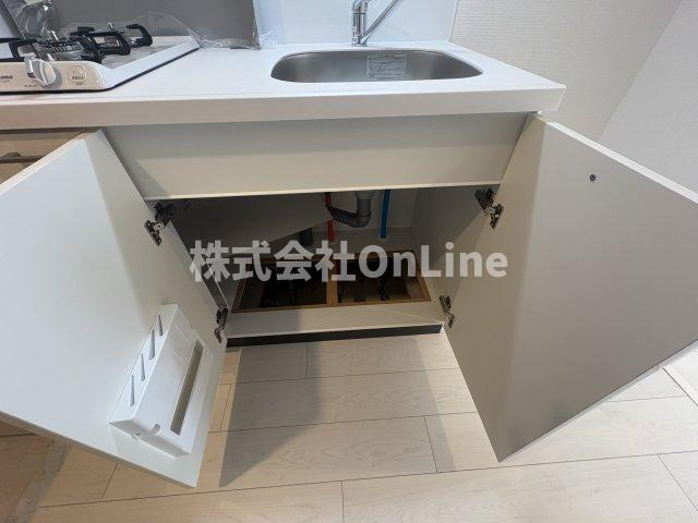 東大阪市菱江３丁目の賃貸マンションのキッチン