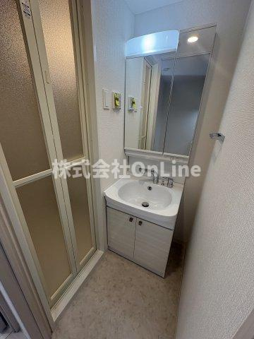 東大阪市菱江３丁目の賃貸マンションの洗面所