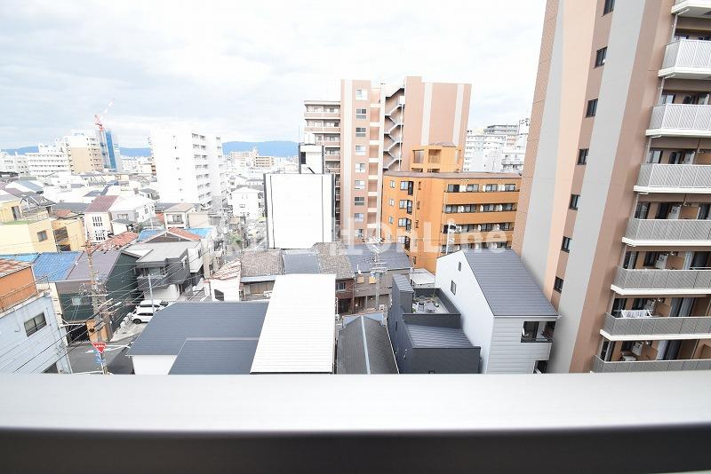 東大阪市足代北１丁目の賃貸マンションの展望