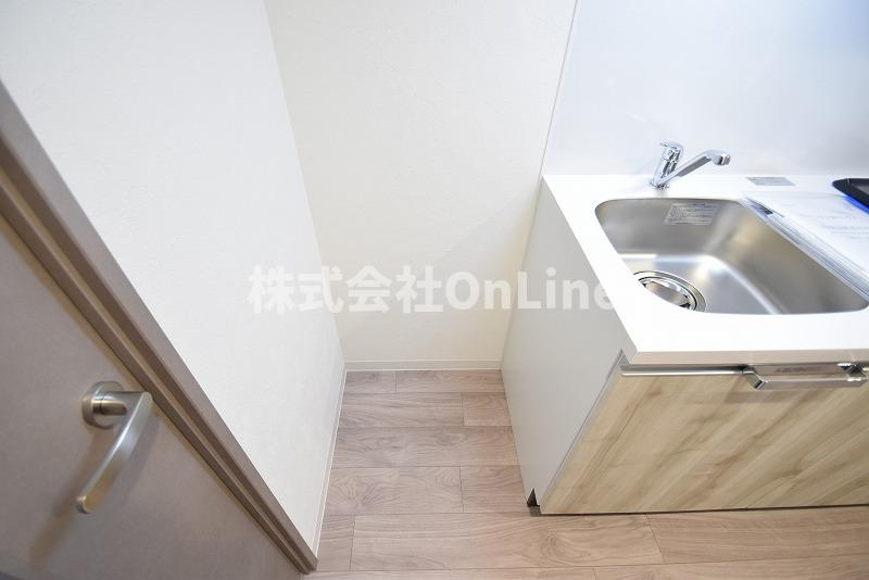 東大阪市足代北１丁目の賃貸マンションのキッチン