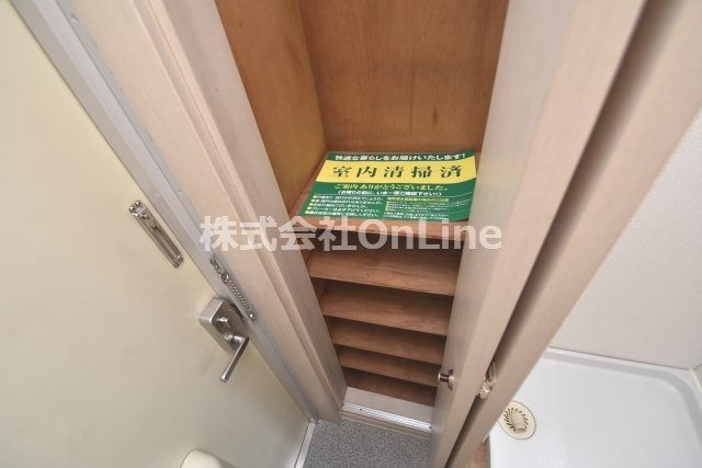東大阪市高井田の賃貸マンションの収納