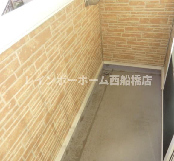 パーシモンガーデンのバルコニー