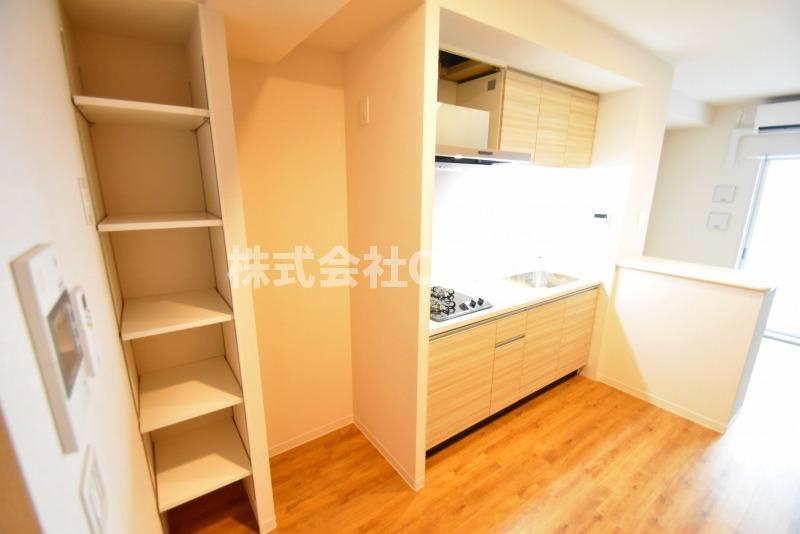 東大阪市足代新町の賃貸マンションの収納