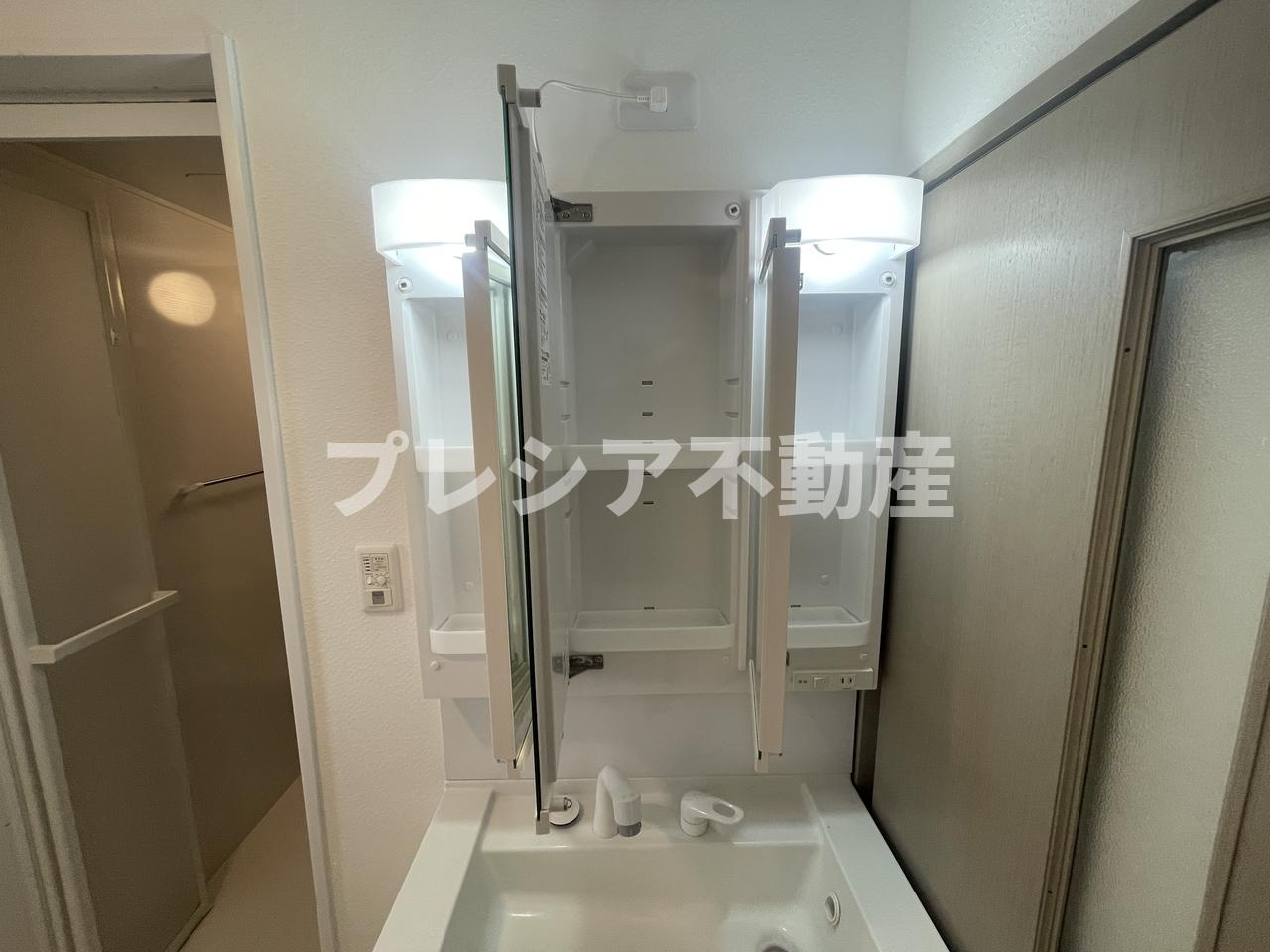 ジオレミヨ甲子園口の洗面所