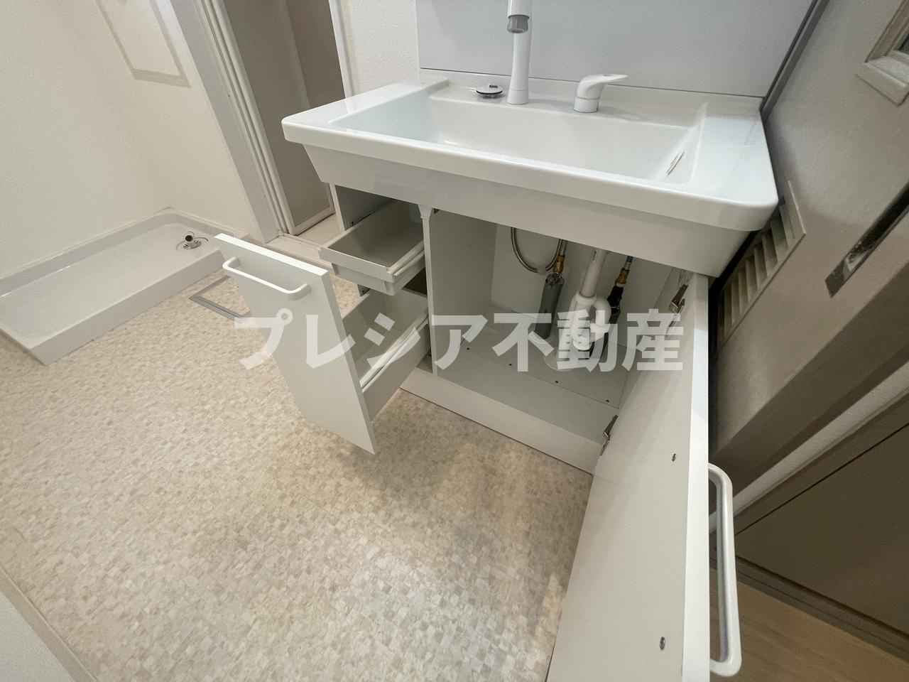 ジオレミヨ甲子園口の洗面所