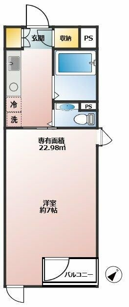 ワイライフ二子玉川の間取り