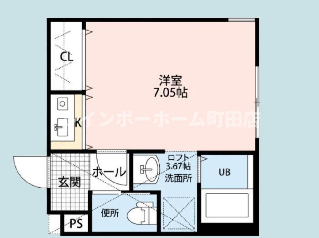 Maple East & West※初期費用分割あと払いサービス利用可能物件の間取り