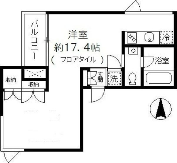 ルビア中野坂上の間取り