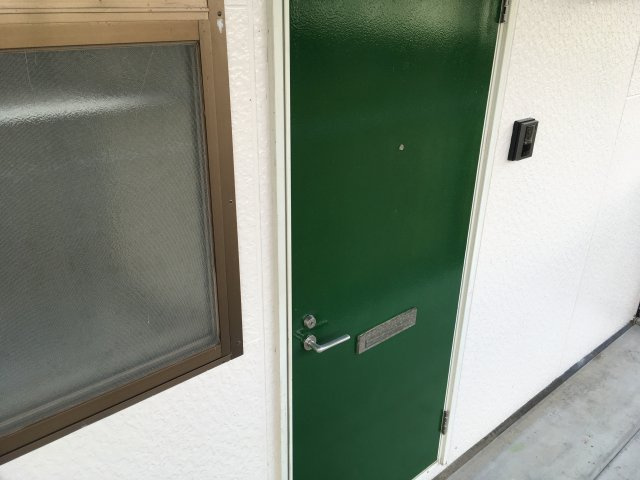 コーポ中村の玄関