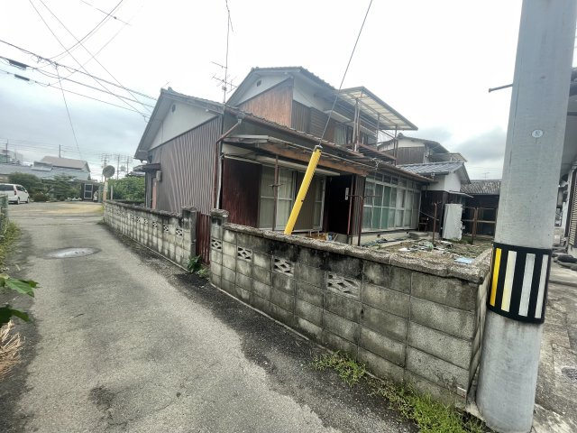 上泉町　売土地の前面道路含む現地写真