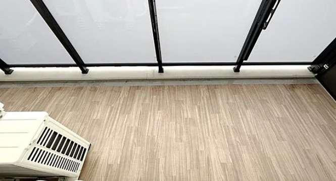 ルフォンプログレ押上ＥＡＳＴのバルコニー