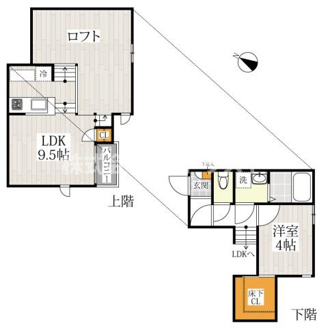 【間取り】 | CB東大宮プリム