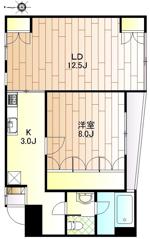 バスクコート の間取り